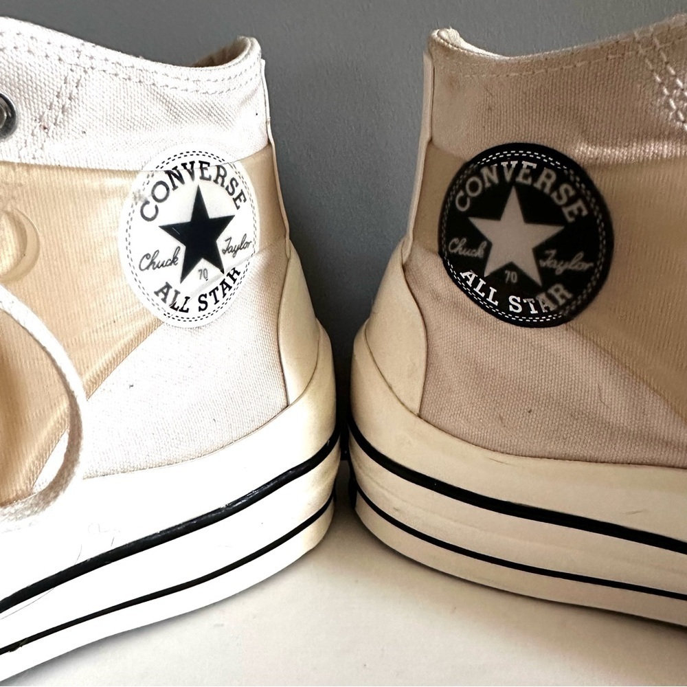 Kim Jones Converse Chuck Taylor All Star 70 Natural Ivory Size 11 EUC - Picture 8 of 11